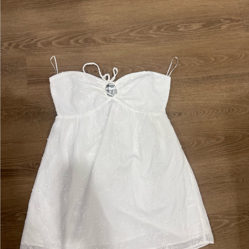 Princess Polly NWT White Dress 8 - Picture 4 of 9